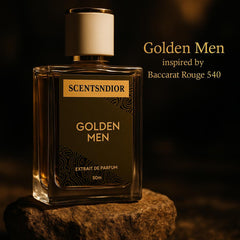 Golden Men - inspired by Baccarat Rouge 540